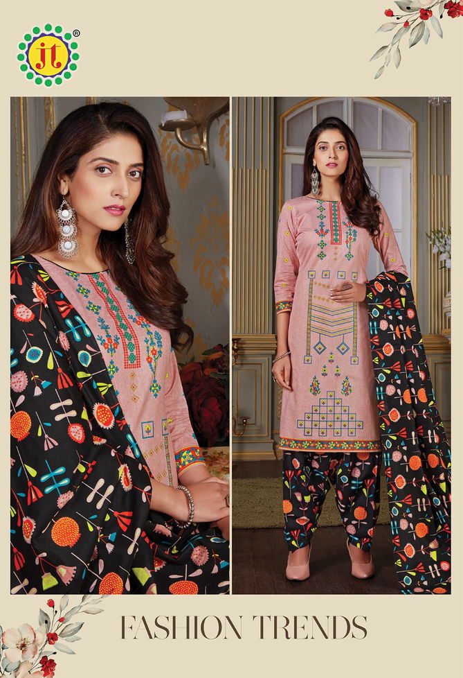 Jt Avantika 15 Printed Cotton Casual Daily Wear Dress Material Collection